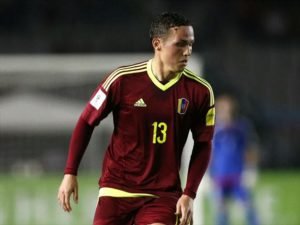 Seijas pela seleção venezuelana (Getty imagens)