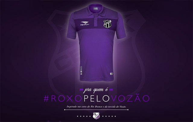 #RoxopeloVozão Nova camisa Penalty do Ceará