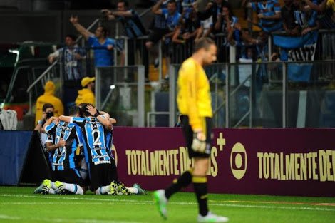 Grêmio garante vaga na Libertadores após bater o Fluminense