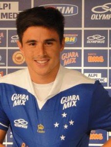 Willian em sua Apresentação no Cruzeiro.