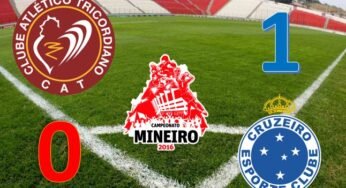 EM JOGO COMPLICADO, CRUZEIRO BATE O TRICORDIANO POR 1 A 0 EM SETE LAGOAS E DORME NA LIDERANÇA.