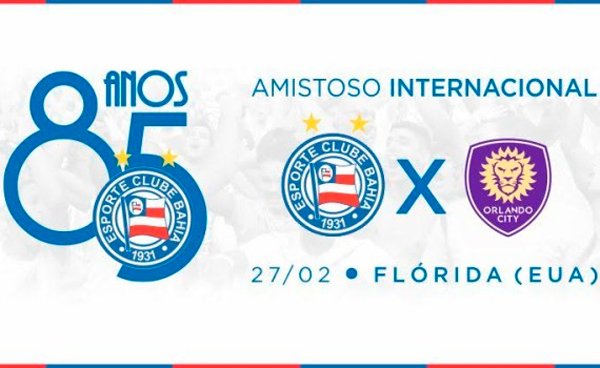 Tricolor Baiano anuncia amistoso contra time de Kaká nos Estados Unidos