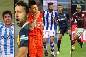 Luciano Lollo (Racing-ARG), Alejandro Donatti (Rosario Central-ARG), Victor Cuesta (Independiente-ARG), Hernán Menosse (Once Caldas-COL) Juan Jesus (Inter-ITA) e Alex (Milan-ITA).