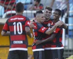Flamengo teve ótima atuação (Foto: Gilvan de Souza/Divulgação)