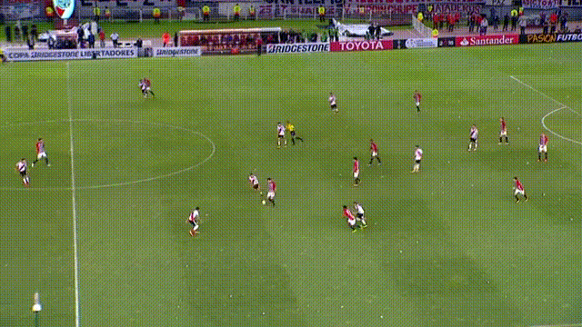 Caneta de Ganso contra River Plate 1032016 HD