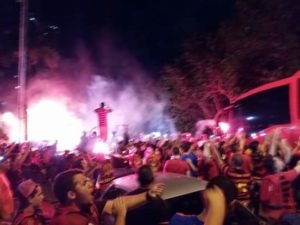 Recepção calorosa