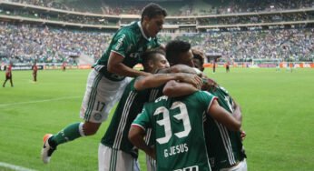 Com futebol contundente, Palmeiras goleia o Atlético – PR na abertura do Brasileirão