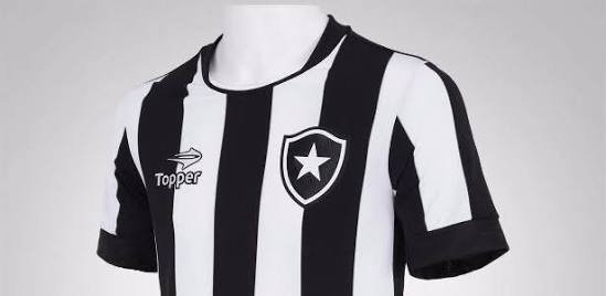Botafogo apresenta novo uniforme e fecha patrocínio milionário