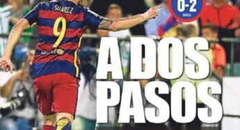 Imprensa catalã abre contagem para título do Barcelona: “A dois passos”