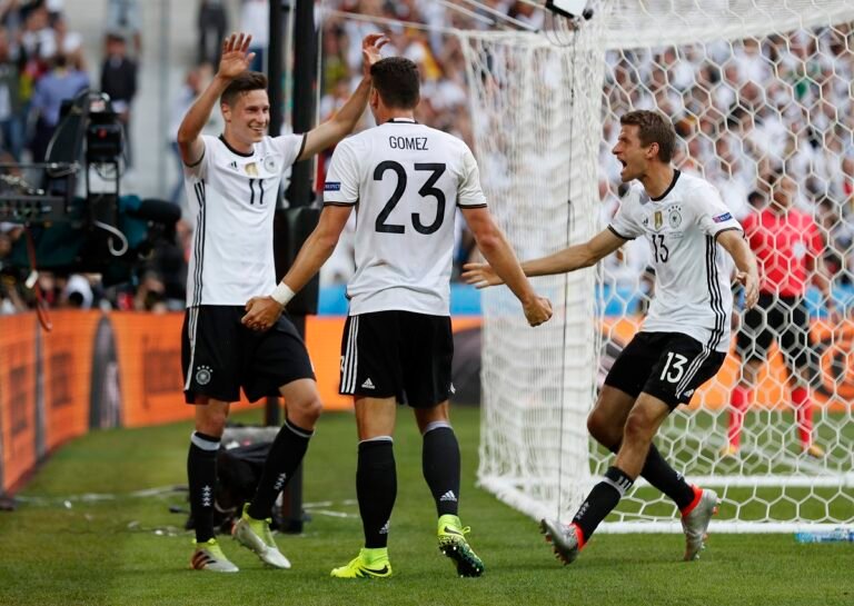 Classificada! Draxler brilha, Alemanha vence e pegará a Itália nas quartas de final da Euro 2016!