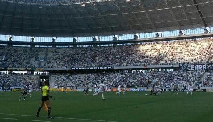 Ceará vence em casa e está em segundo lugar.