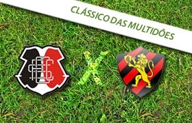 15 anos depois Sport e Santa Cruz voltam a se enfrentar na Serie A
