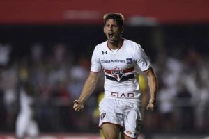 LANCEPRESS! - (Brasil Out) - Sao Paulo - 05.04.2016 - Foto de Mauro Horita - Libertadores 2016 - Sao Paulo x Trujillanos(VEN) - Local: Estadio do Morumbi - NF: Calleri