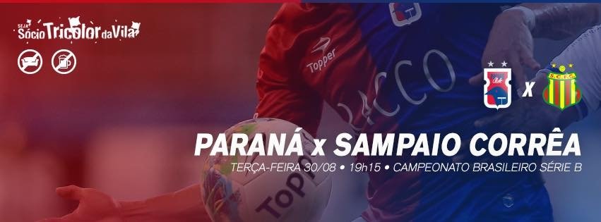 FÚRIA NA RETA! Paraná x Sampaio Corrêa