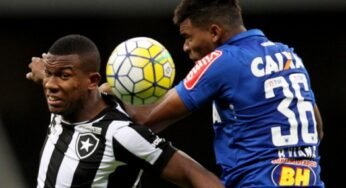 Pela Copa do Brasil, Botafogo encontra o Cruzeiro na Arena