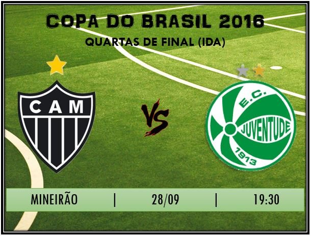 Atlético/MG x Juventude (Copa do Brasil)