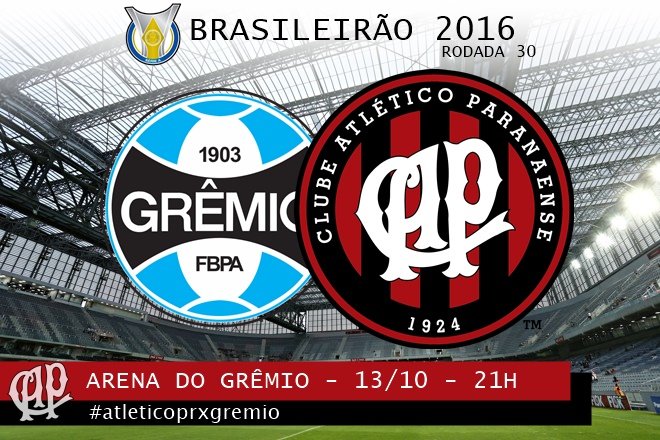 Atlético pega o Grêmio em POA