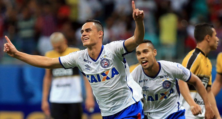 Titular, Rangel se diz feliz por jogar como centroavante