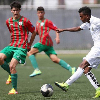 Rodrygo é um dos destaques da base do Peixe (Foto: Pedro Ernesto Guerra Azevedo/Santos FC)