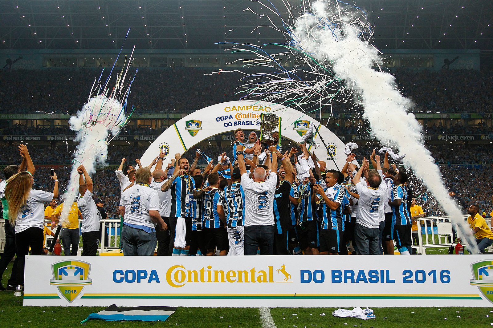 É Penta: Grêmio lidera o ranking e é o Rei das Copas