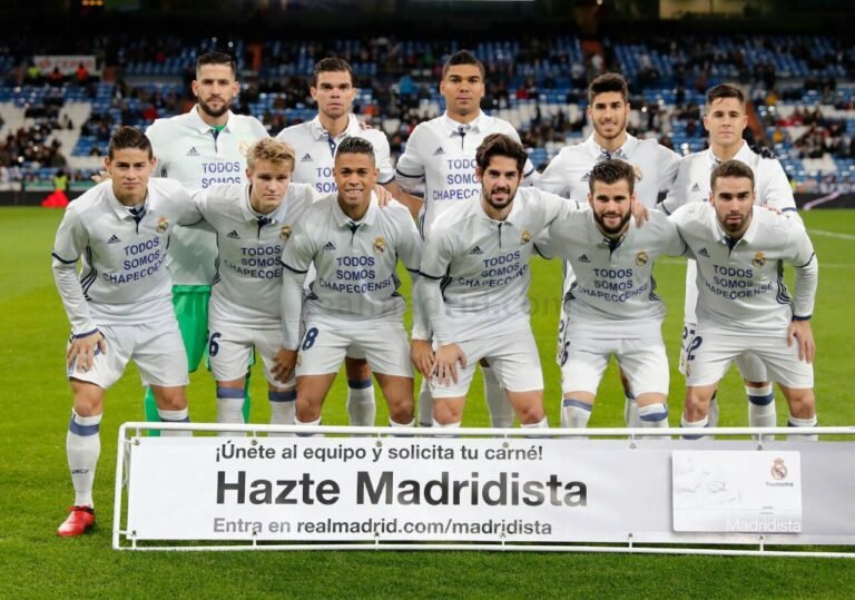 Real Madrid faz homenagem à Chapecoense e vence de goleada