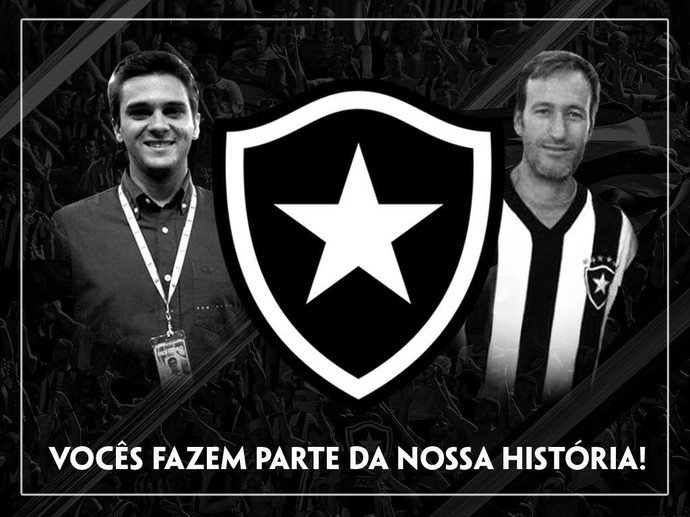 Jornalistas serão velados na sede do Botafogo