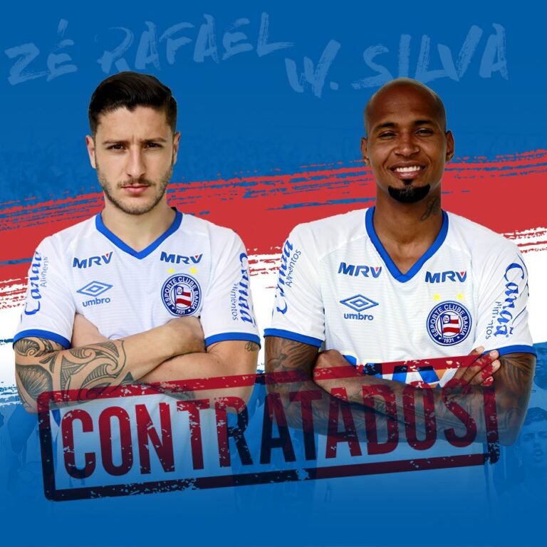 MAIS DOIS: Bahia oficializa Wellington Silva e Zé Rafael.