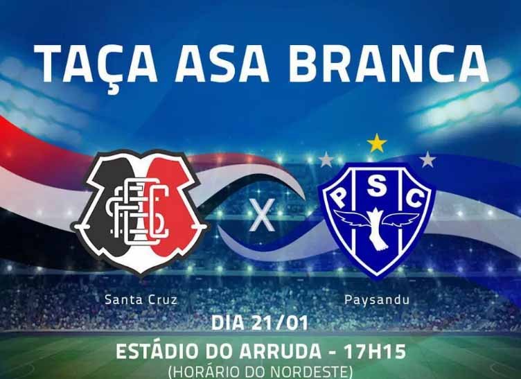PRÉ-JOGO – Taça Asa Branca 2017: Santa Cruz x Paysandu