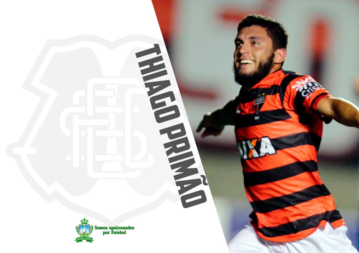 Santa Cruz contrata o meia Thiago Primão para 2017