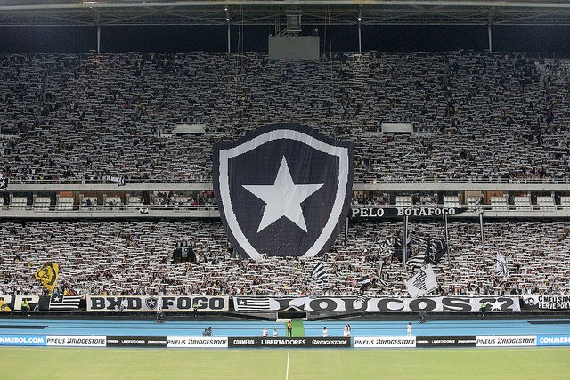 O Botafogo está dando onda
