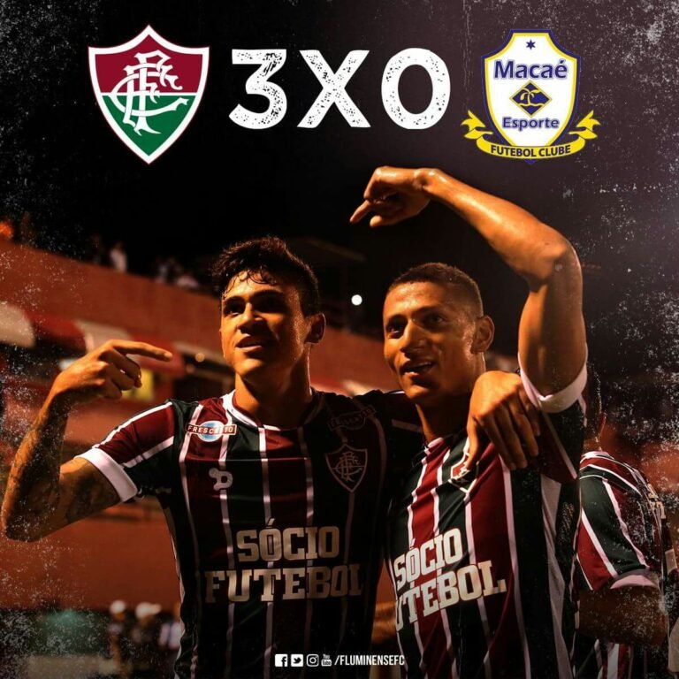 PÓS JOGO: FLUMINENSE 3 X 0 MACAÉ