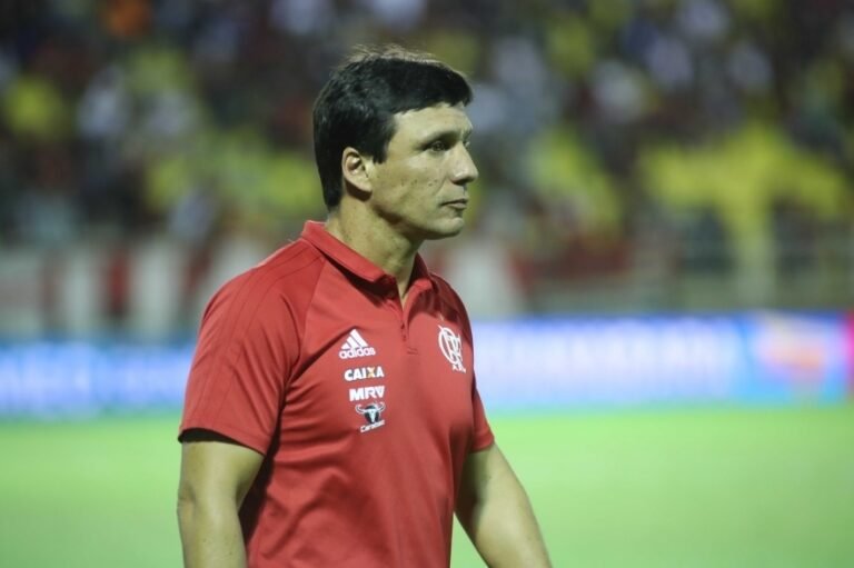 Técnico do Flamengo Zé Ricardo comenta sobre o empate contra o Fluminense