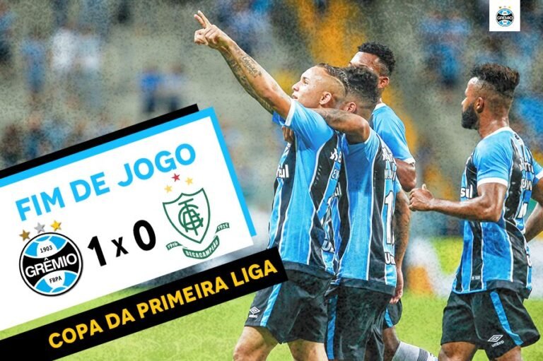 Grêmio conquista primeira vitória na Copa da Primeira Liga