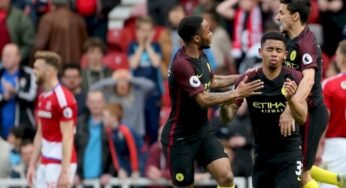 Gabriel Jesus marca no final da partida e garante empate do City contra o Boro