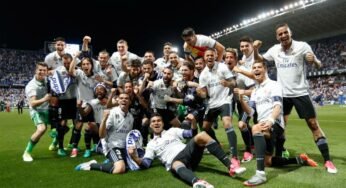 CAMPEONES! Real Madrid é 33 vezes Campeão Espanhol