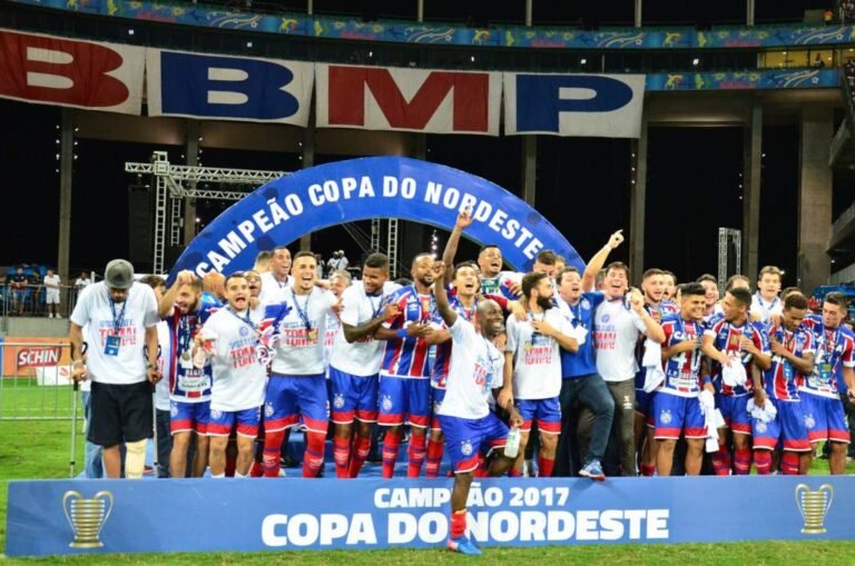 O NORDESTE É TRICOLOR: Bahia vence Sport e conquista a Copa do Nordeste