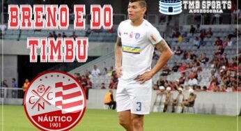 Zagueiro Breno é o novo reforço do Nautico