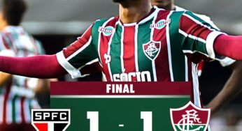 Pós-jogo São Paulo 1 x 1 Fluminense