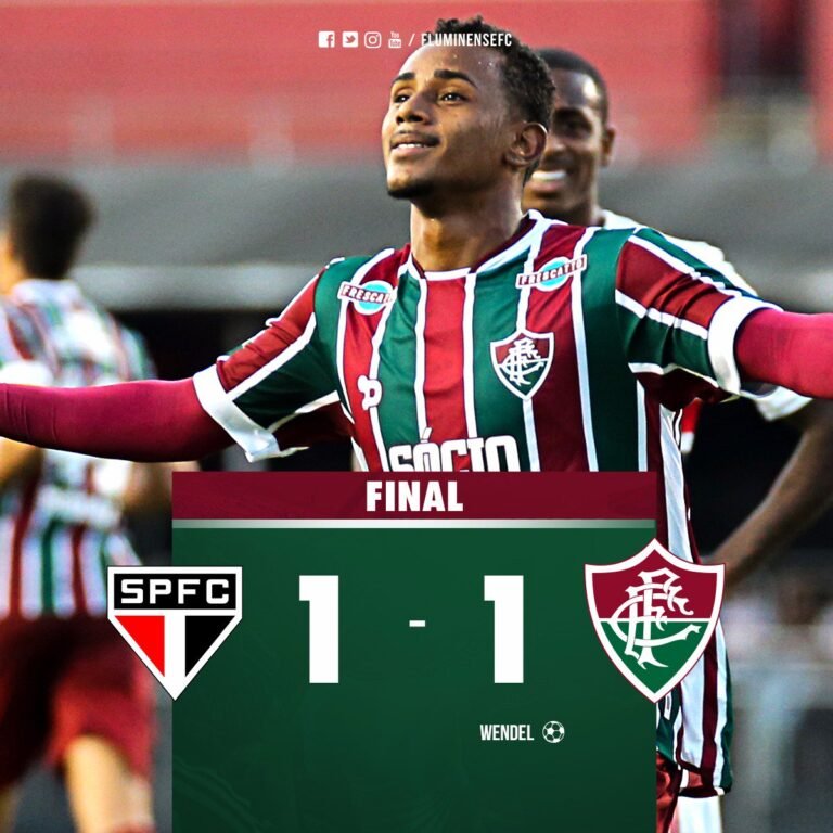 Pós-jogo São Paulo 1 x 1 Fluminense