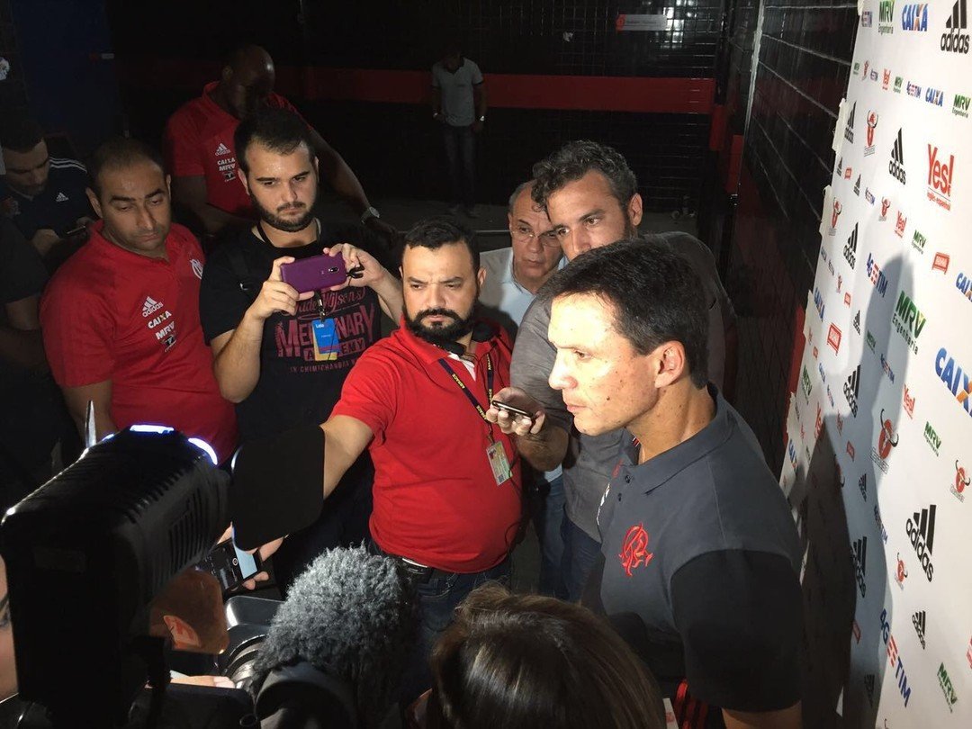 Zé Ricardo, técnico do Flamengo, comenta sobre o momento delicado da equipe