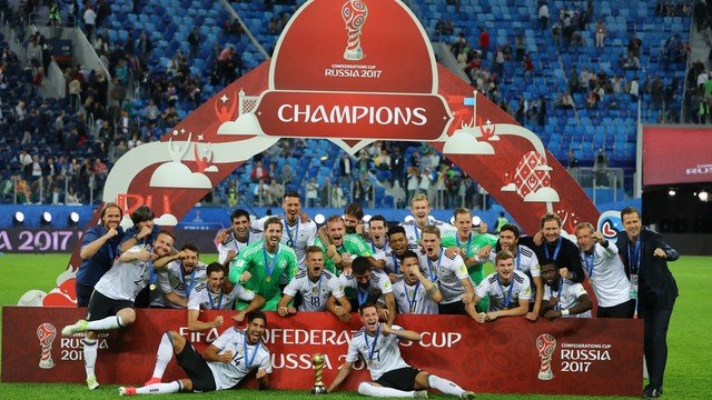 O projeto alemão conquistou a Copa das Confederações