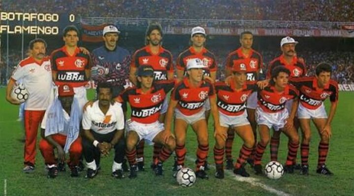 Flamengo faz homenagem aos campeões de 1992