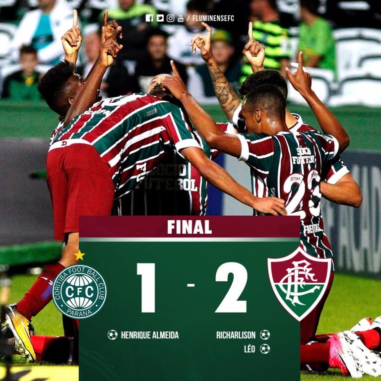 Pós-jogo: Coritiba 1 x 2 Fluminense