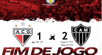 O Atlético Goianiense perdeu mais uma.