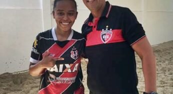 Selecionável Rhayanna segue preparação no Caucaia