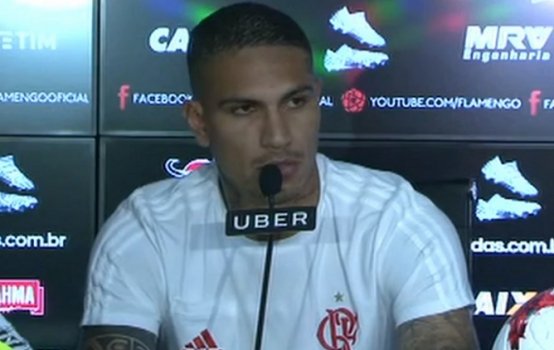 Em coletiva no Ninho do Urubu, Paolo Guerrero diz: “O Flamengo está preparado pra tudo o que pode acontecer”