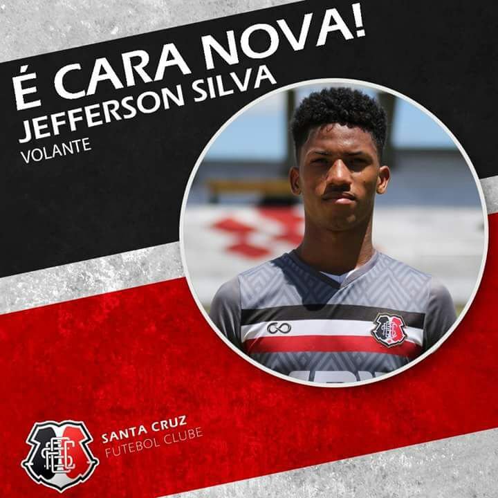 O volante Jefferson Silva é o 13º reforço do Santa Cruz