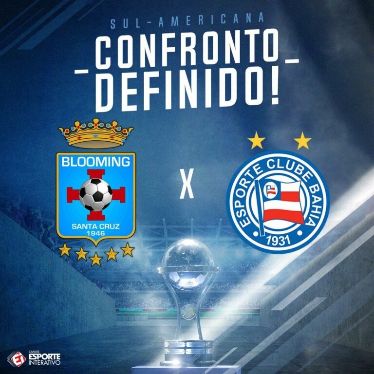 Bahia irá enfrentar o Blooming-BOL na primeira fase da Copa Sul-Americana