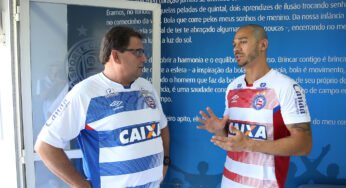 ANÚNCIOS E COLETIVA: A reapresentação do Bahia