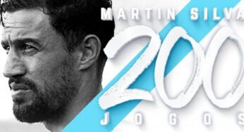 Martín Silva é 200!